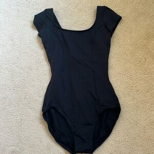 Women's So Danca Black Leotard Size Medium Excellent